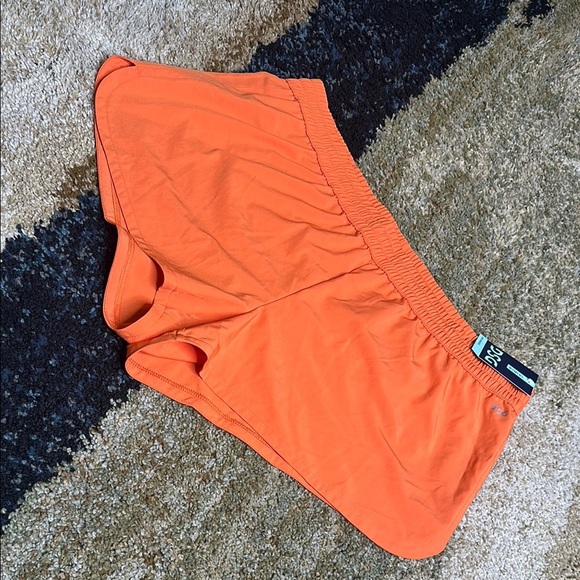 DSG Dick's Sporting Goods Women XL STRIDE Running Shorts 3" Mid Rise Orange NWT - Picture 2 of 11